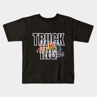 Trucking Vibes Kids T-Shirt